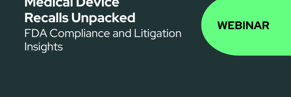 Med Device Webinar Banner