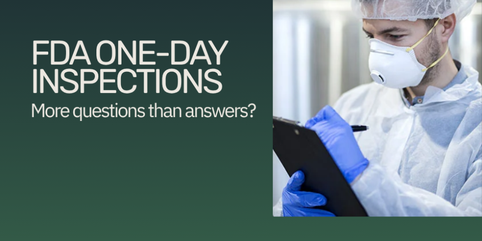 FDA One Day Inspections Thumbnail
