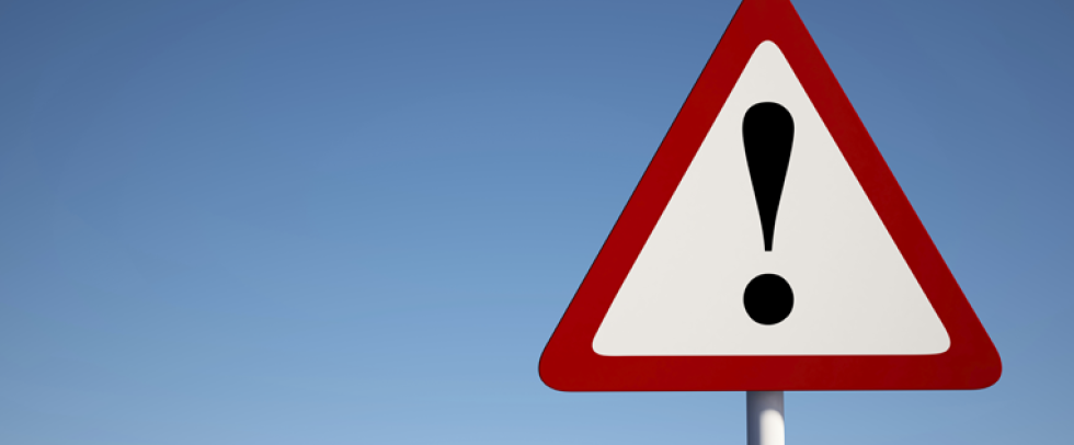 Exclamation point flowchart